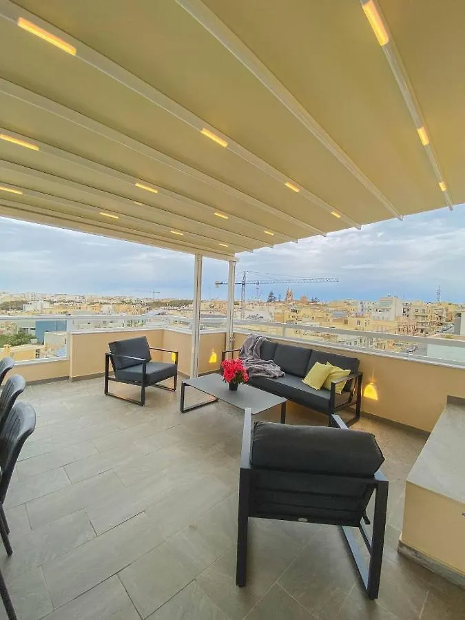 The Blue Mill Penthouse With Beautiful Views Apartment Naxxar